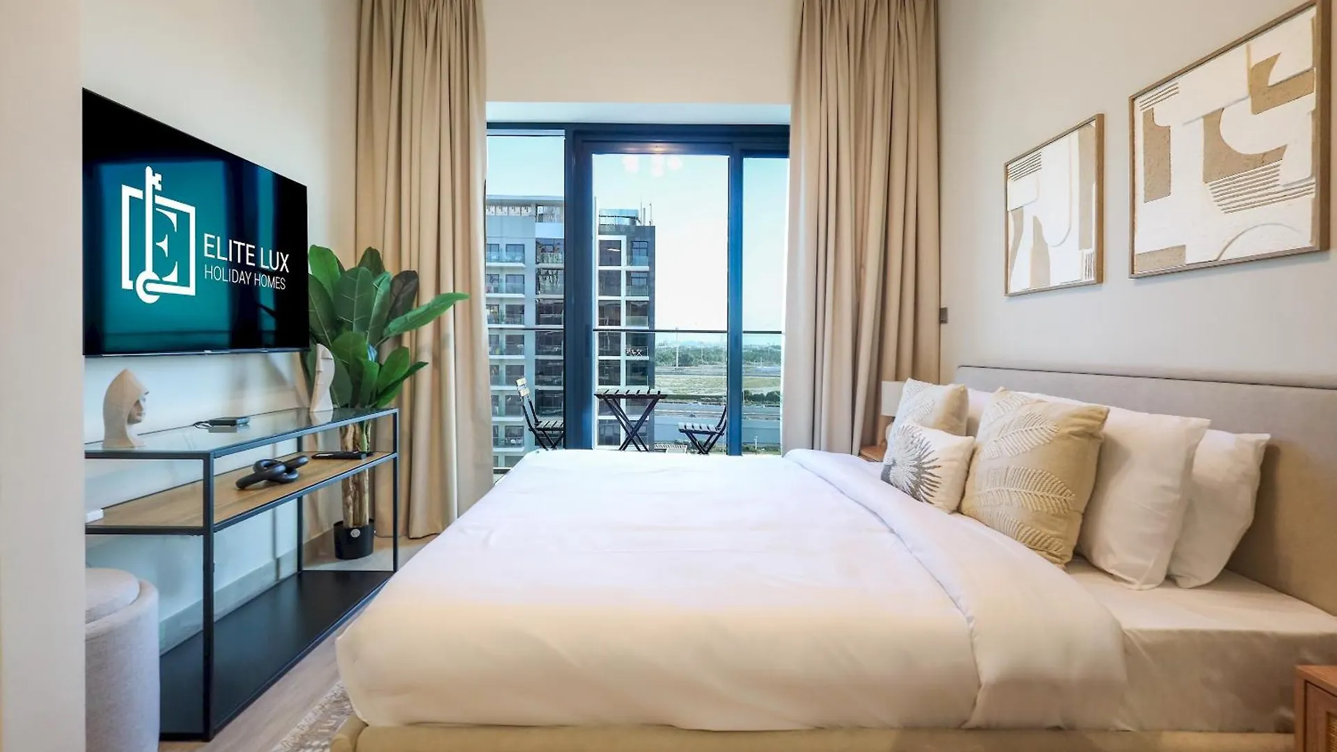 Elite Lux Holiday Homes - Modern Studio In Azizi Riviera Prime Location Dubaj